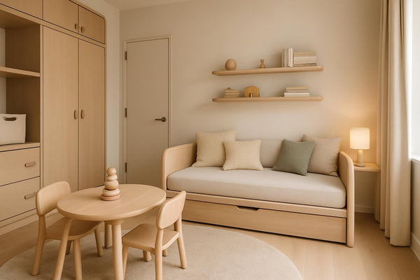 ゲストルーム兼子供部屋の基本家具:安全でスタイリッシュな多目的空間を作るガイド