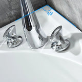 35.43″ Corner Tub - Standalone Modern Irregular Deep Soaking Acrylic Bath