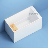 39.4″ Back To Wall Modern Rectangle Japanese Soaking Bathtub - Acrylic