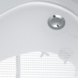 43.1″ Oval Acrylic Japanese Deep Soaking Bathtub - Modern Freestanding Style