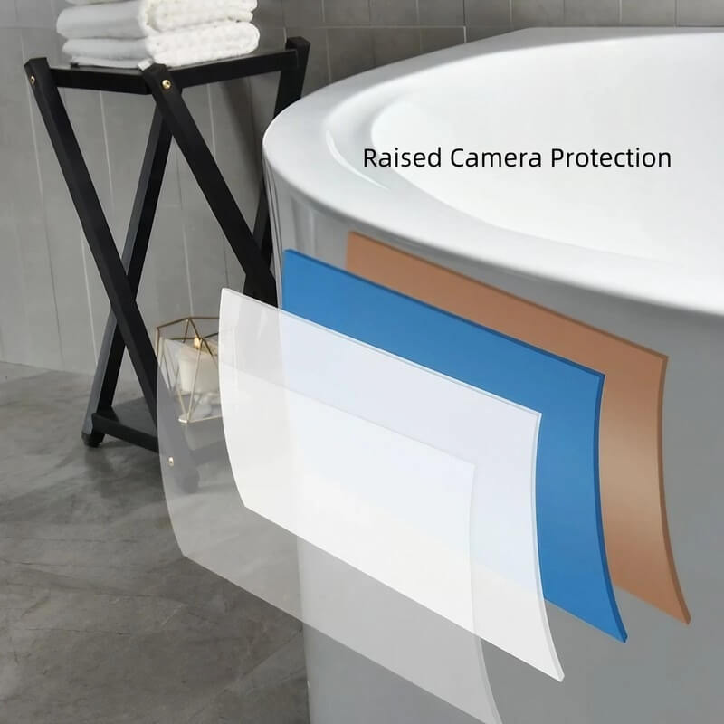 43.31″ Standalone Sector Corner Tub - Modern Acrylic Deep Soaking Therapy