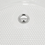 47.2″ Modern Oval Acrylic Freestanding Japanese Deep Soaking Bathtub
