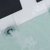 59.06″ Modern Acrylic Rectangle Deep Soaking Two Person Bathtub - Standalone