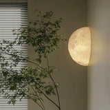 Minimalist Modern Corner Lamp - 20cm Moon Wall Lamp - Warm White - Resin