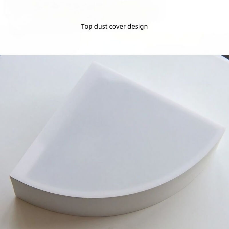 Plaster Corner Lamp 8.3"L * 2.7"H * 8.3"W - 3000K Warm White, 5W, Modern Minimalist, 110V-220V