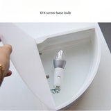 Plaster Corner Lamp 8.3"L * 2.7"H * 8.3"W - 3000K Warm White, 5W, Modern Minimalist, 110V-220V