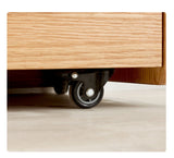 Oak Solid Wood Drawer Multi-Functional Bedside Table