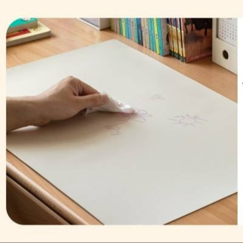 Beech Solid Wood Kids Learning Desk with Eye Protection Lamp