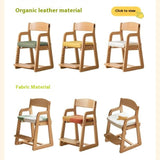 Beech Solid Wood Washable Kids Soft Chair