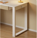 Beech Solid Wood Desk Bookcase Combination