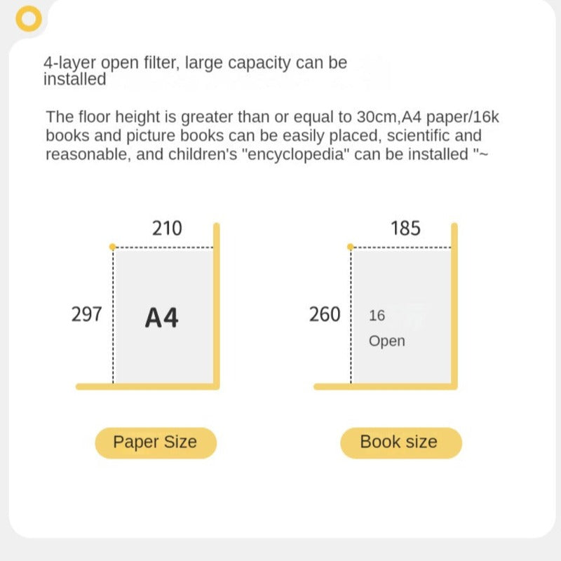 Beech Solid Wood Desk Bookcase Combination