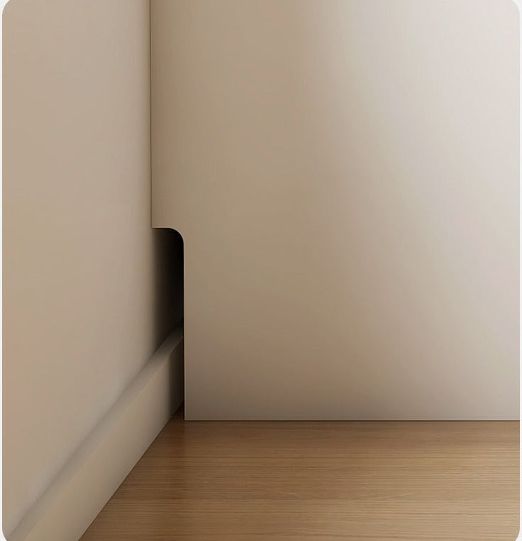 Beech Solid Wood Desk Bookcase Combination