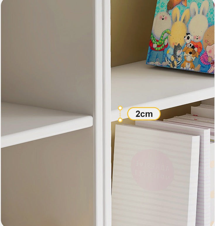 Beech Solid Wood Desk Bookcase Combination