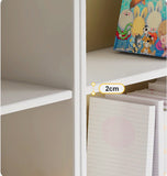 Beech Solid Wood Desk Bookcase Combination