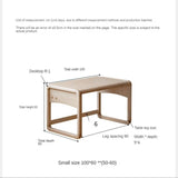 Birch solid wood  Children's Handmade Table Writing Desk