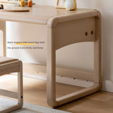 Birch solid wood  Children's Handmade Table Writing Desk
