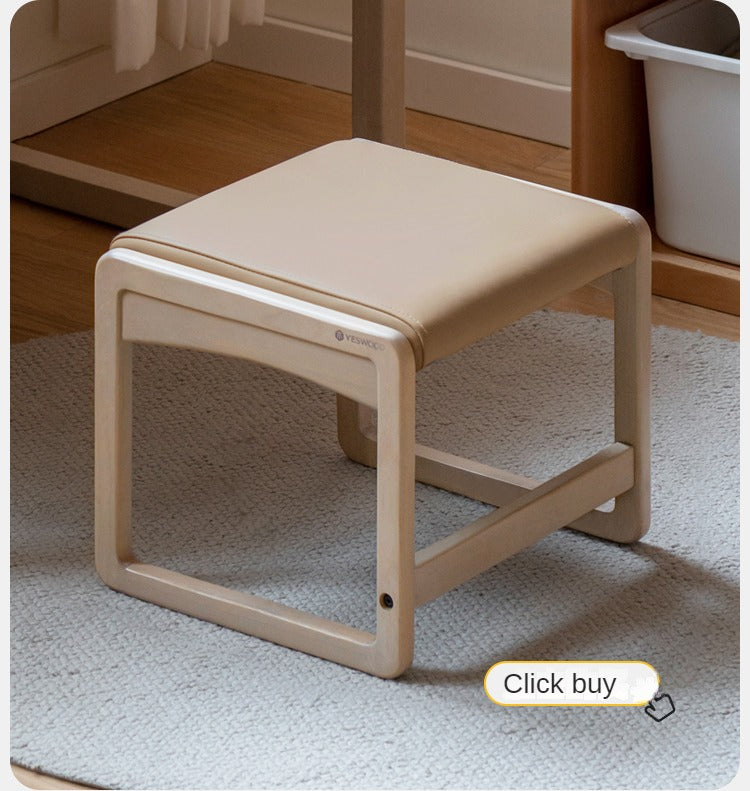 Birch solid wood  Children's Handmade Table Writing Desk