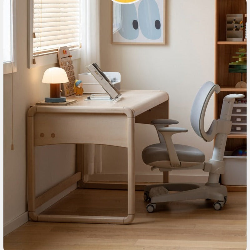 Birch solid wood  Children's Handmade Table Writing Desk