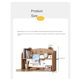 Oak, Beech Solid Wood Multi-layer Desktop Shelf