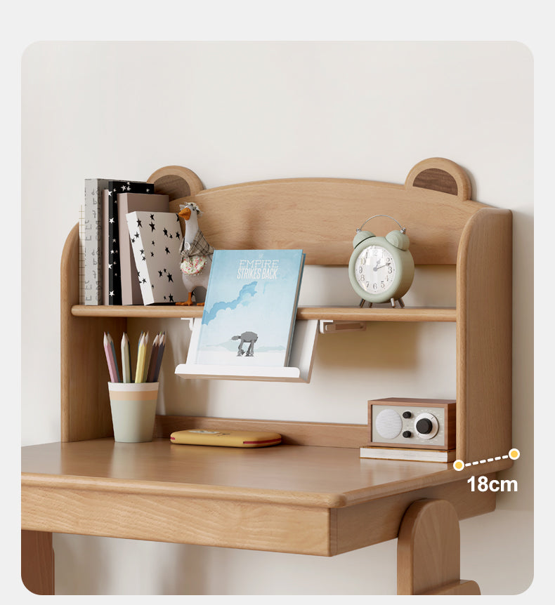 Oak, Beech Solid Wood Multi-layer Desktop Shelf