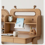 Oak, Beech Solid Wood Multi-layer Desktop Shelf