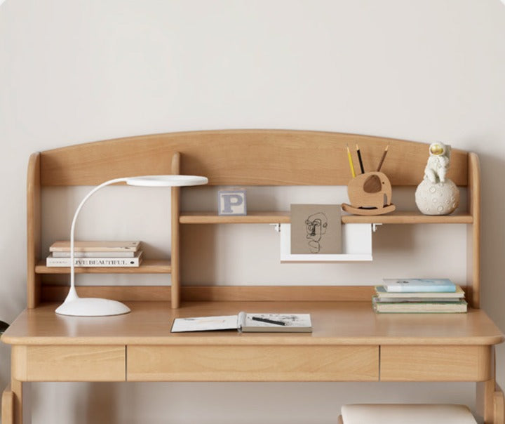 Oak, Beech Solid Wood Multi-layer Desktop Shelf