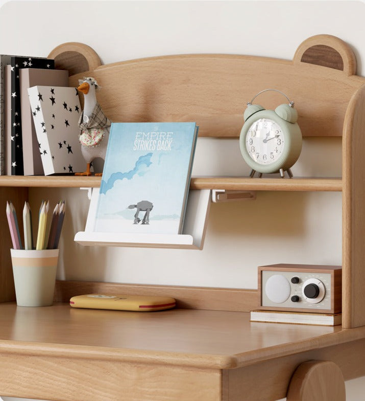 Oak, Beech Solid Wood Multi-layer Desktop Shelf