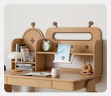 Oak, Beech Solid Wood Multi-layer Desktop Shelf