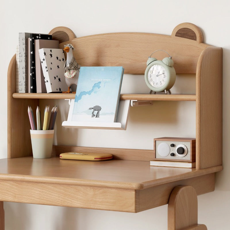 Oak, Beech Solid Wood Multi-layer Desktop Shelf