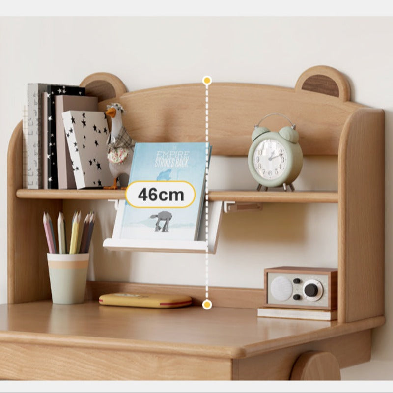 Oak, Beech Solid Wood Multi-layer Desktop Shelf