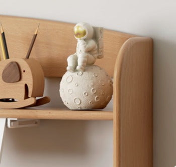 Oak, Beech Solid Wood Multi-layer Desktop Shelf