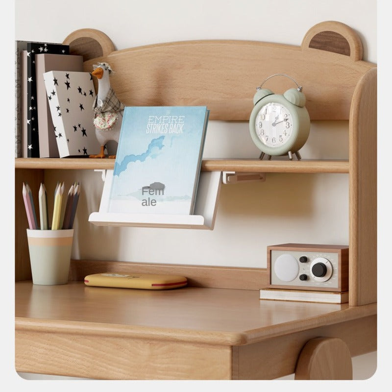 Oak, Beech Solid Wood Multi-layer Desktop Shelf