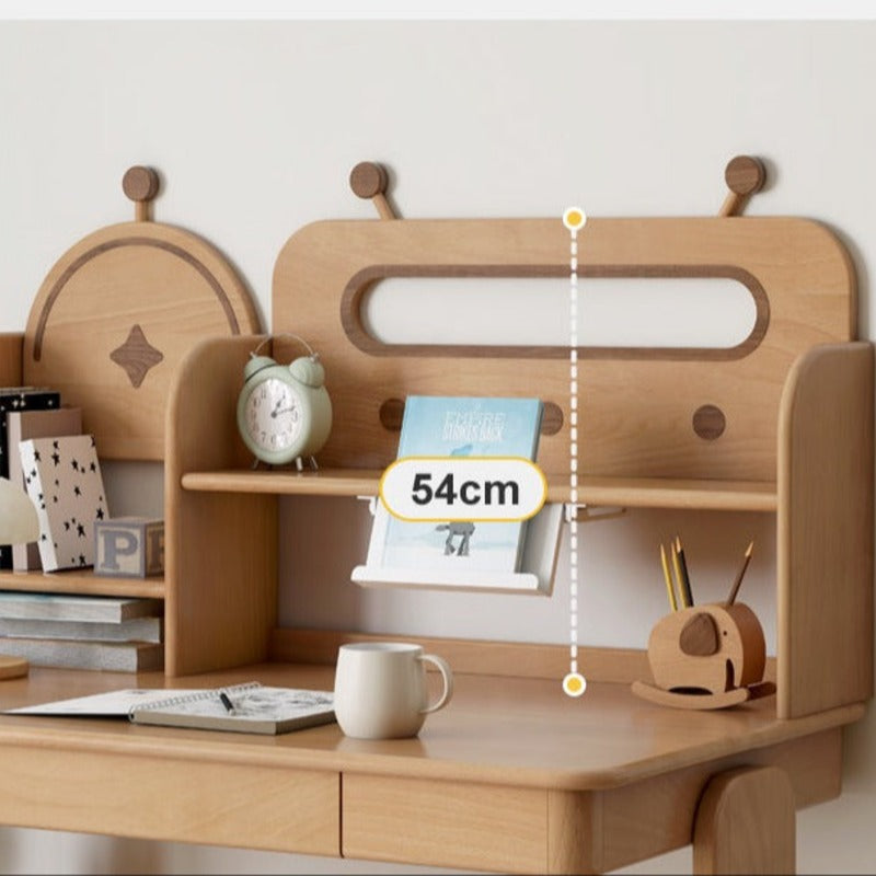 Oak, Beech Solid Wood Multi-layer Desktop Shelf