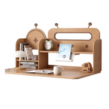 Oak, Beech Solid Wood Multi-layer Desktop Shelf