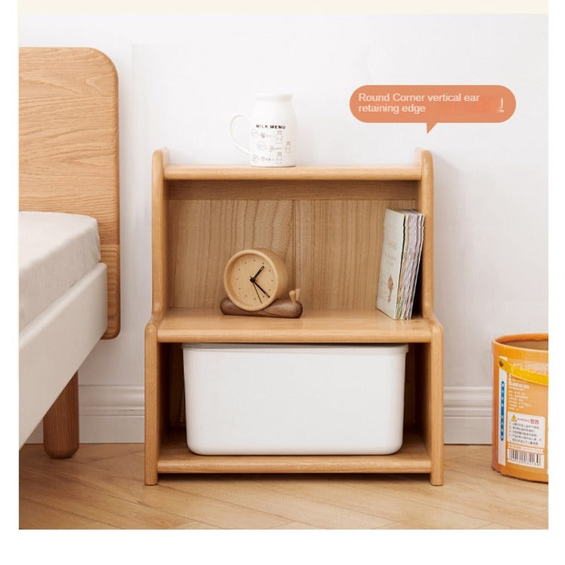 Oak, Beech Solid Wood Small Footstool