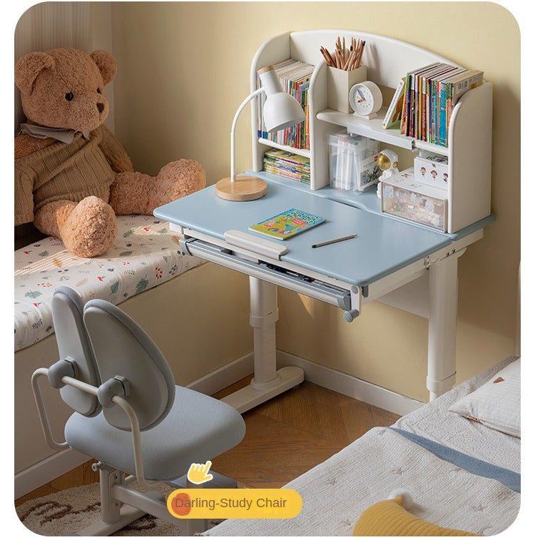 Poplar Solid Wood Children's Study Desk.