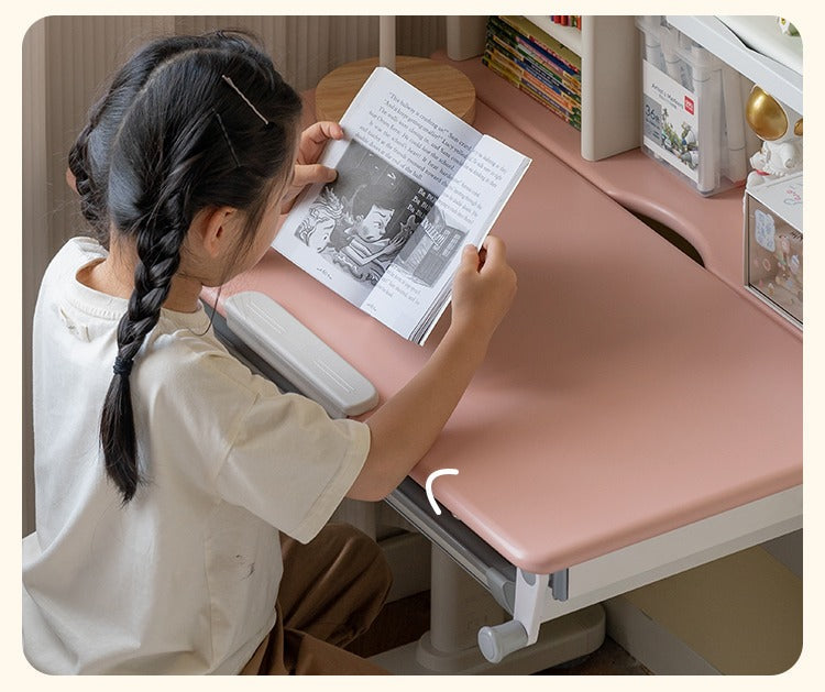 Poplar Solid Wood Children's Study Desk.