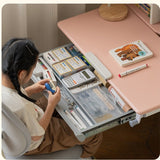 Poplar Solid Wood Children's Study Desk.