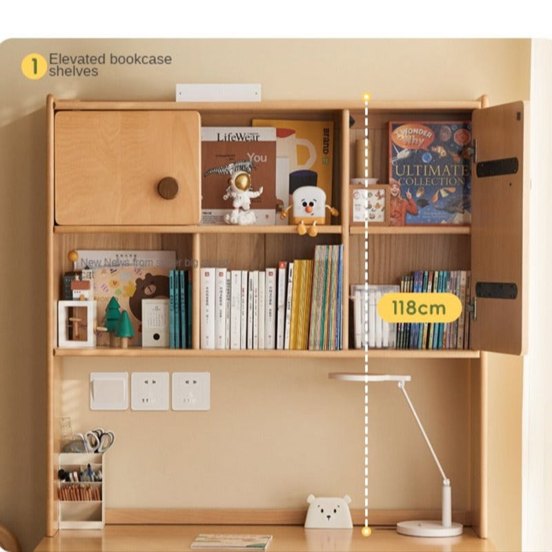 Beech Solid Wood Combination Simple Children's Desk