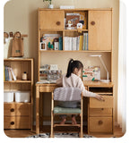 Beech Solid Wood Combination Simple Children's Desk