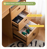 Beech Solid Wood Combination Simple Children's Desk