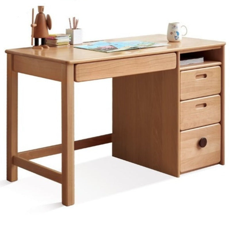 Beech Solid Wood Combination Simple Children's Desk