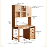 Beech Solid Wood Combination Simple Children's Desk