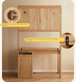 Beech Solid Wood Combination Simple Children's Desk