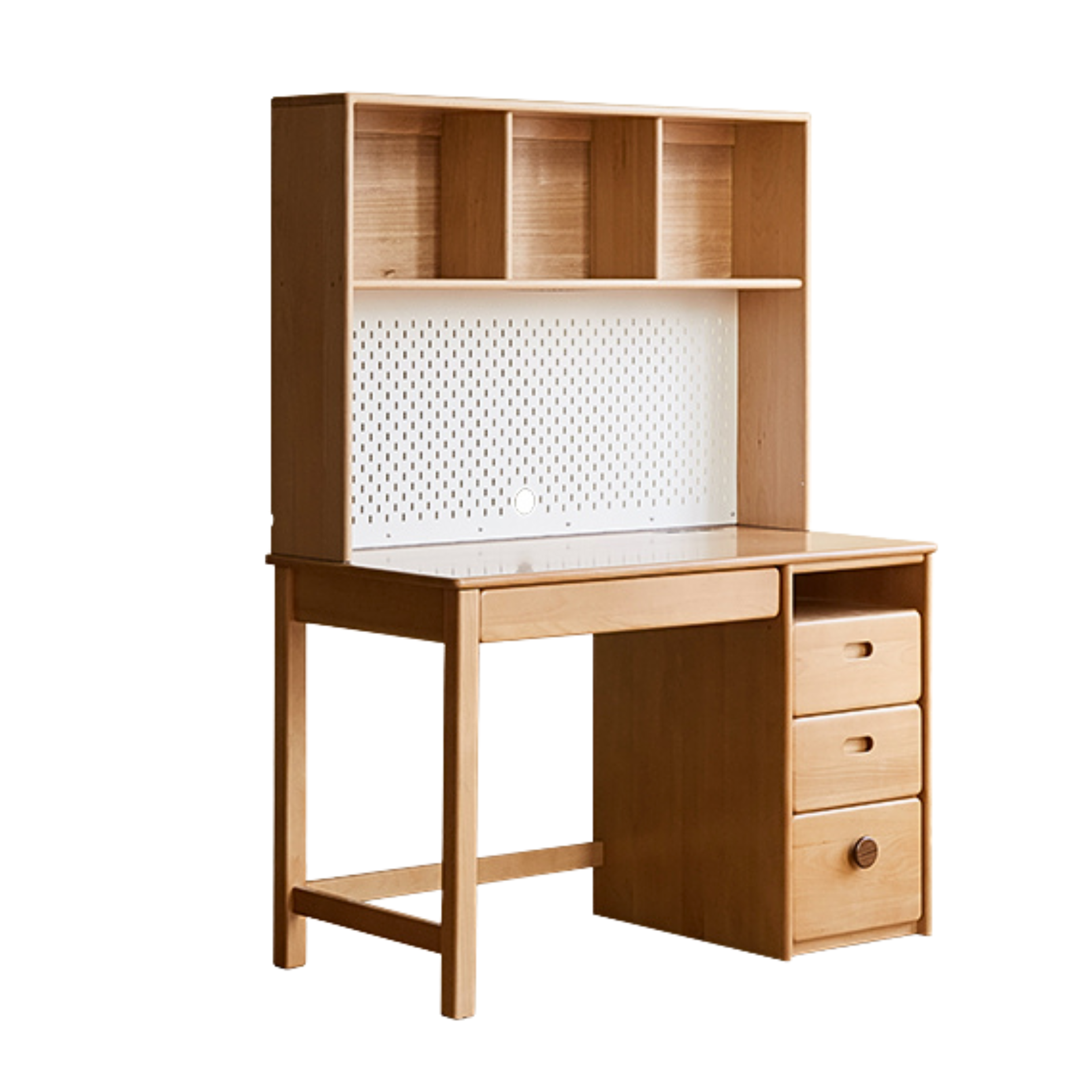 Beech Solid Wood Combination Simple Children's Desk
