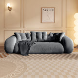 WEHOMZ Velvet Bean Bag Style Sleeper Sofa Bed – Pet-Friendly, Foldable & Multi-Functional in Beige, Grey, Green, Caramel