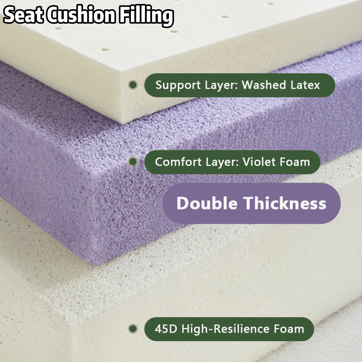 WEHOMZ Green Chenille Adjustable Headrest Couch – Water-Resistant & Luxuriously Comfy