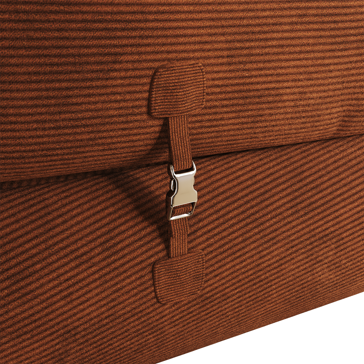 Corduroy Folding Sofa Bed - Versatile Pet-Friendly 3-in-1 Floor Couch in Brown & Green