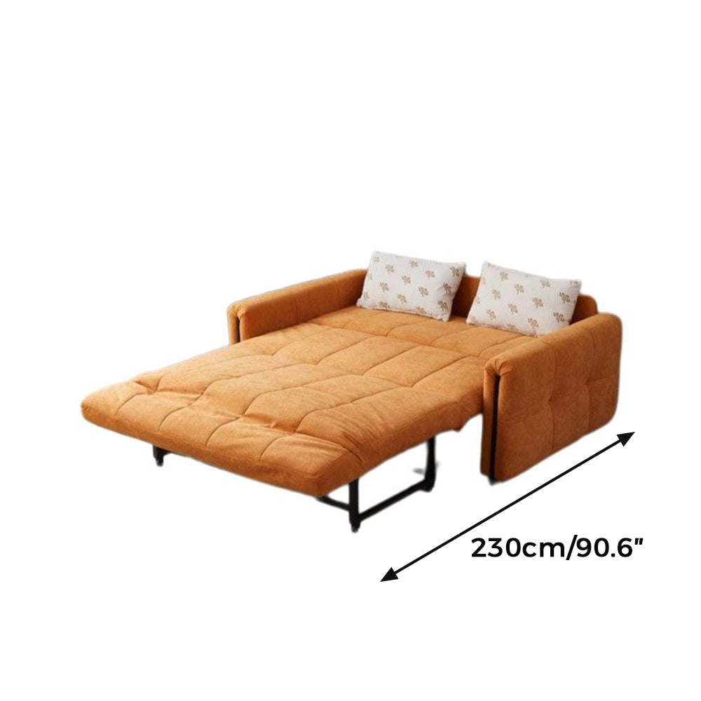 Electric Recliner Sofa Bed with Motorized Footrest – Effortlessly Converts, Small Space Solution