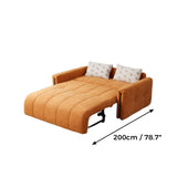 Electric Recliner Sofa Bed with Motorized Footrest – Effortlessly Converts, Small Space Solution